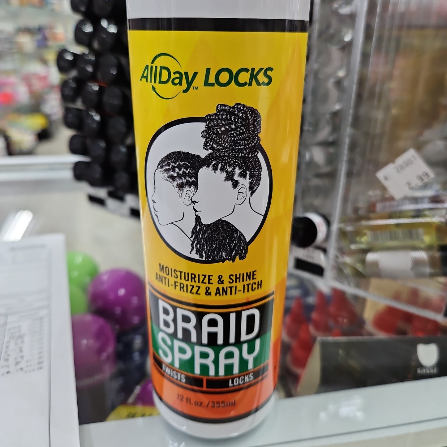 All day locks braid spray