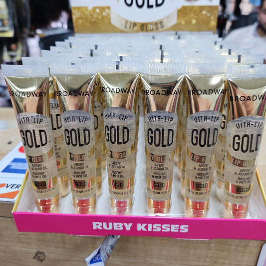 Broadway ultra lip gold gold lipgloss