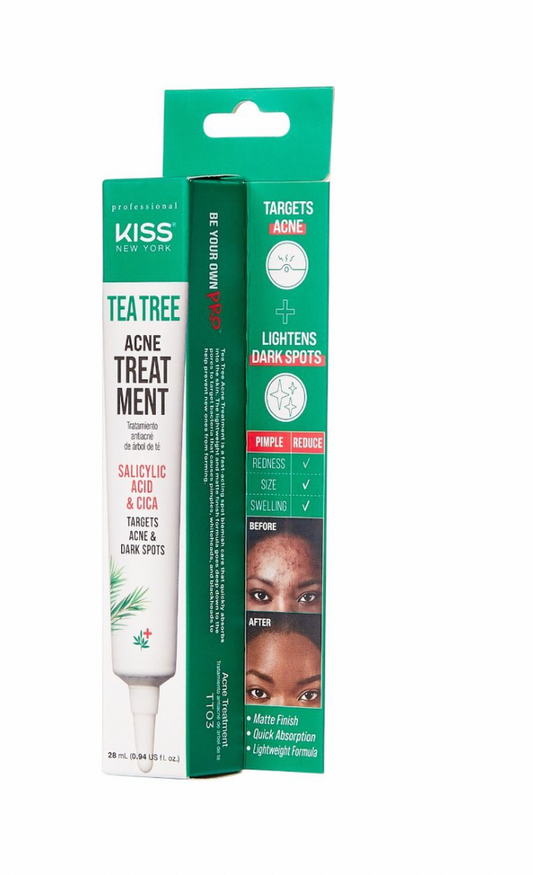 Professional Kiss New York Tea Tree Spot Cream Salicylic Acid & Cica .94oz