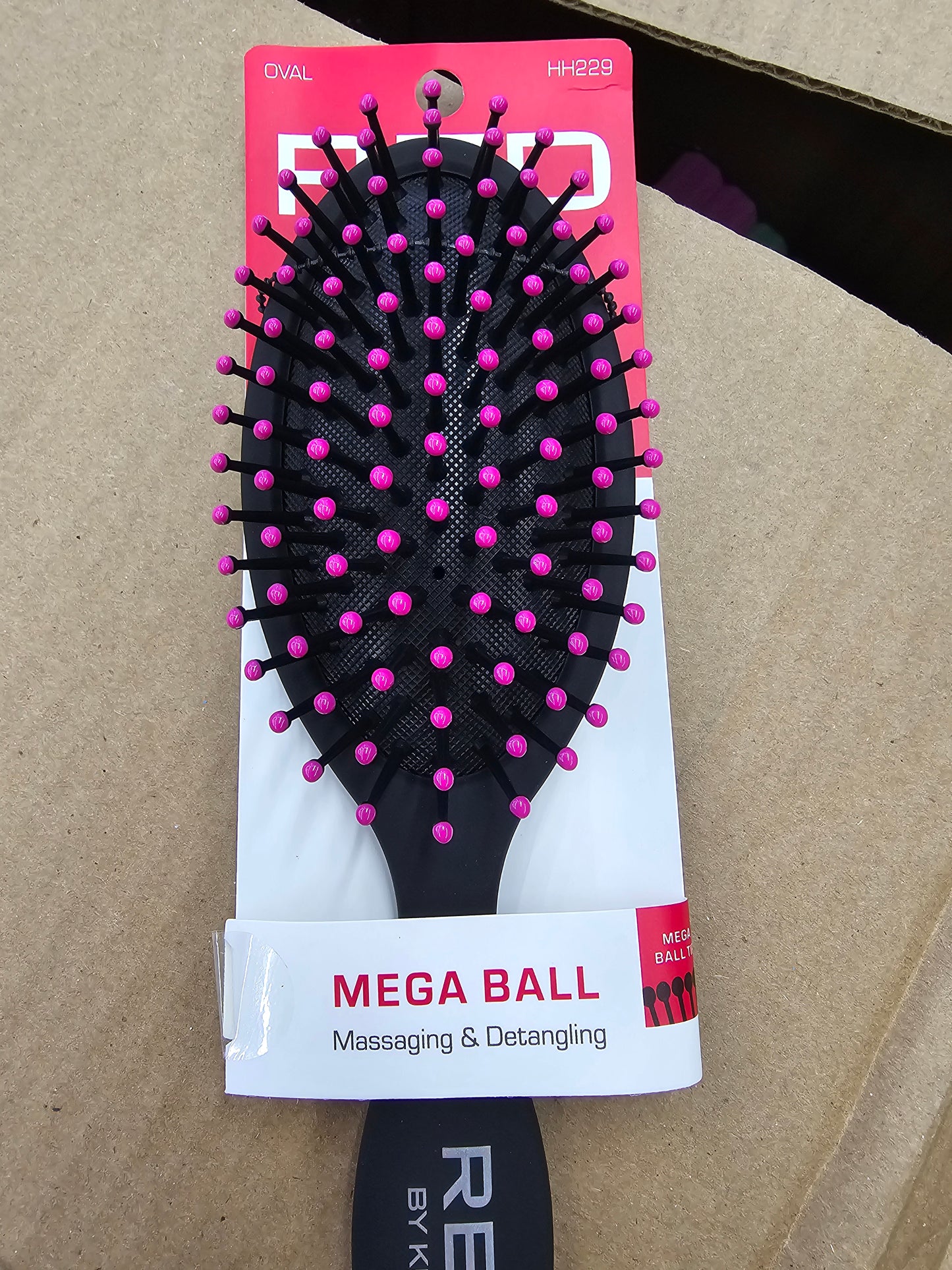 Red by kiss mega ball massaging & detangling