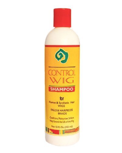 African essence control wig shampoo human/sythetic 12oz