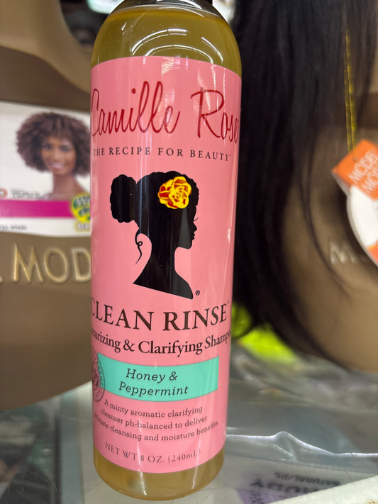 Camille Rose Clean Rinse shampoo