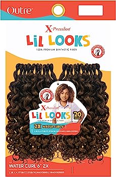 Outre X-Pression Lil Looks 2x Water Curl 6"