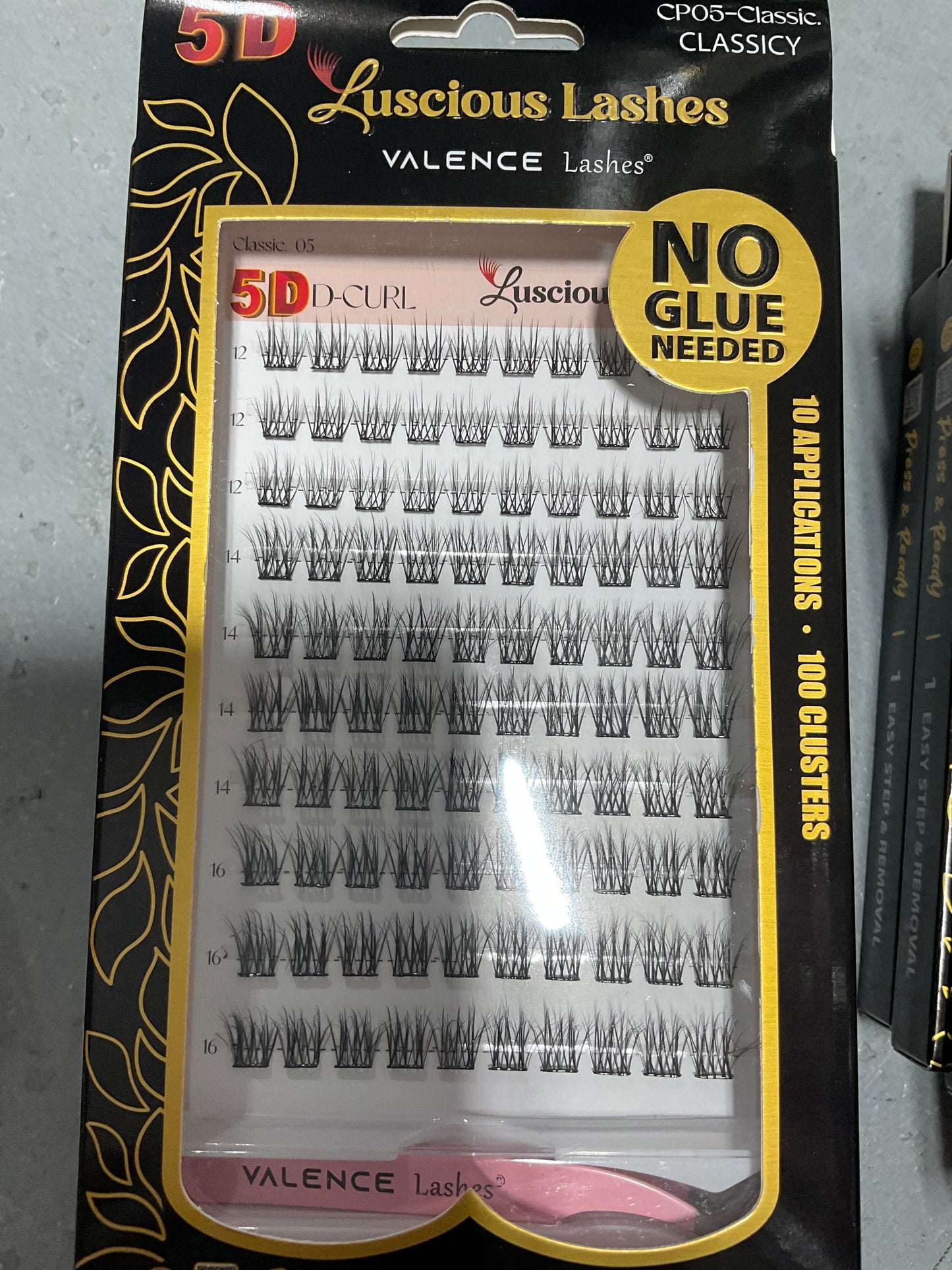 Valence Luscious 100pc Lash Cluster No Glue needed