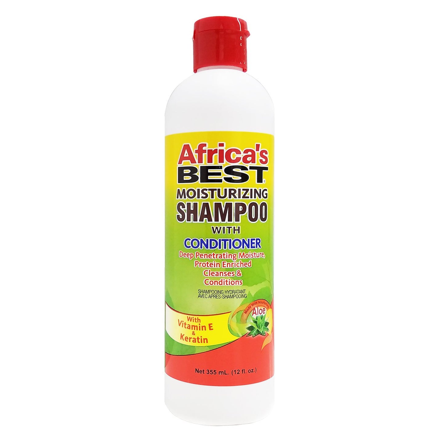 Africa's best moisturizing shampoo with conditioner 12oz