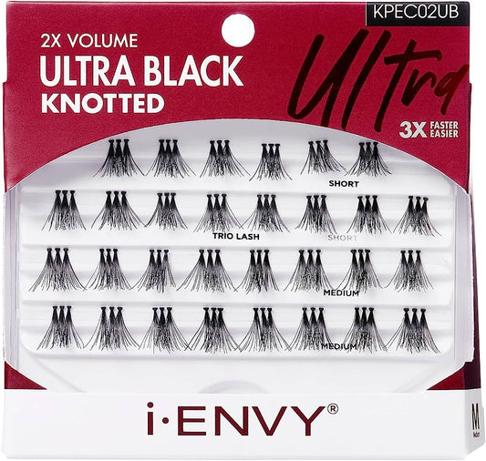 i-Envy 2X Volume Ultra Black Knotted KPEC02UB
