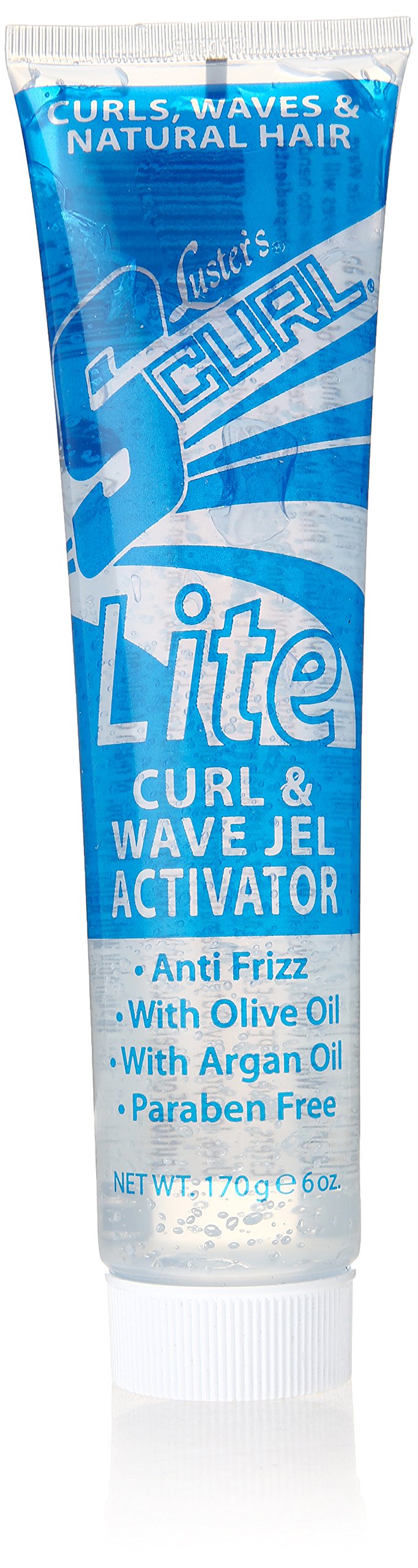 Lite curl & wave jel activator anti frizz with olive oil 6 oz