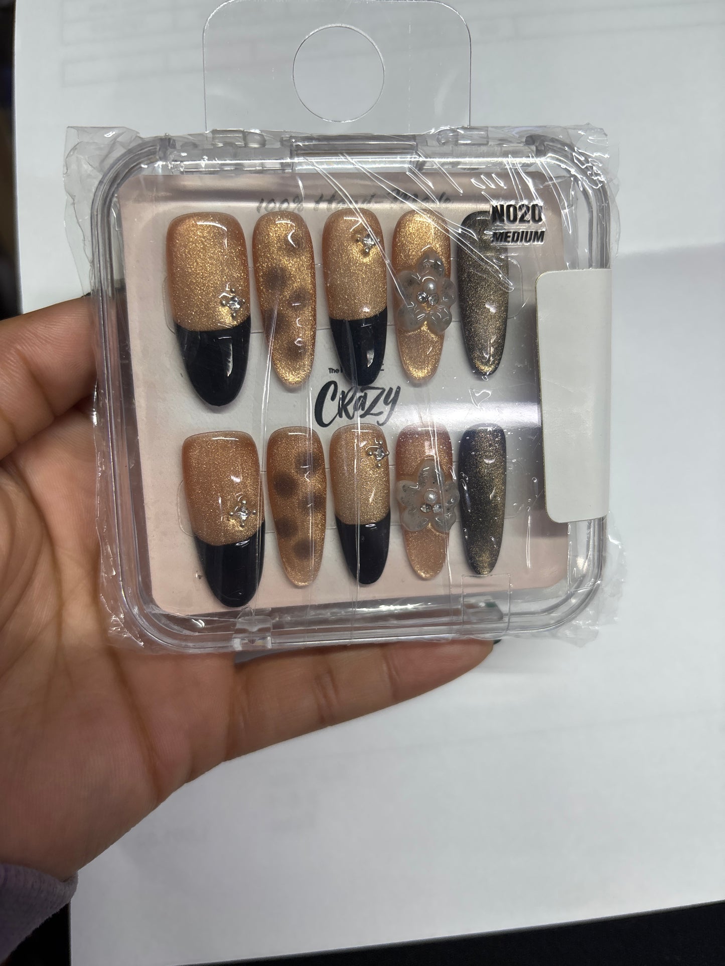 The More Crazy Hand Made Nails N020