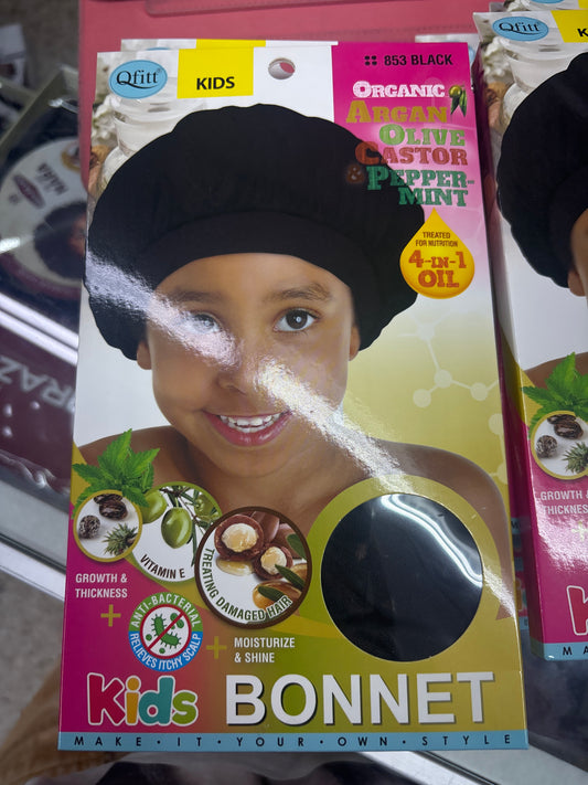 Qfitt Kids bonnet black