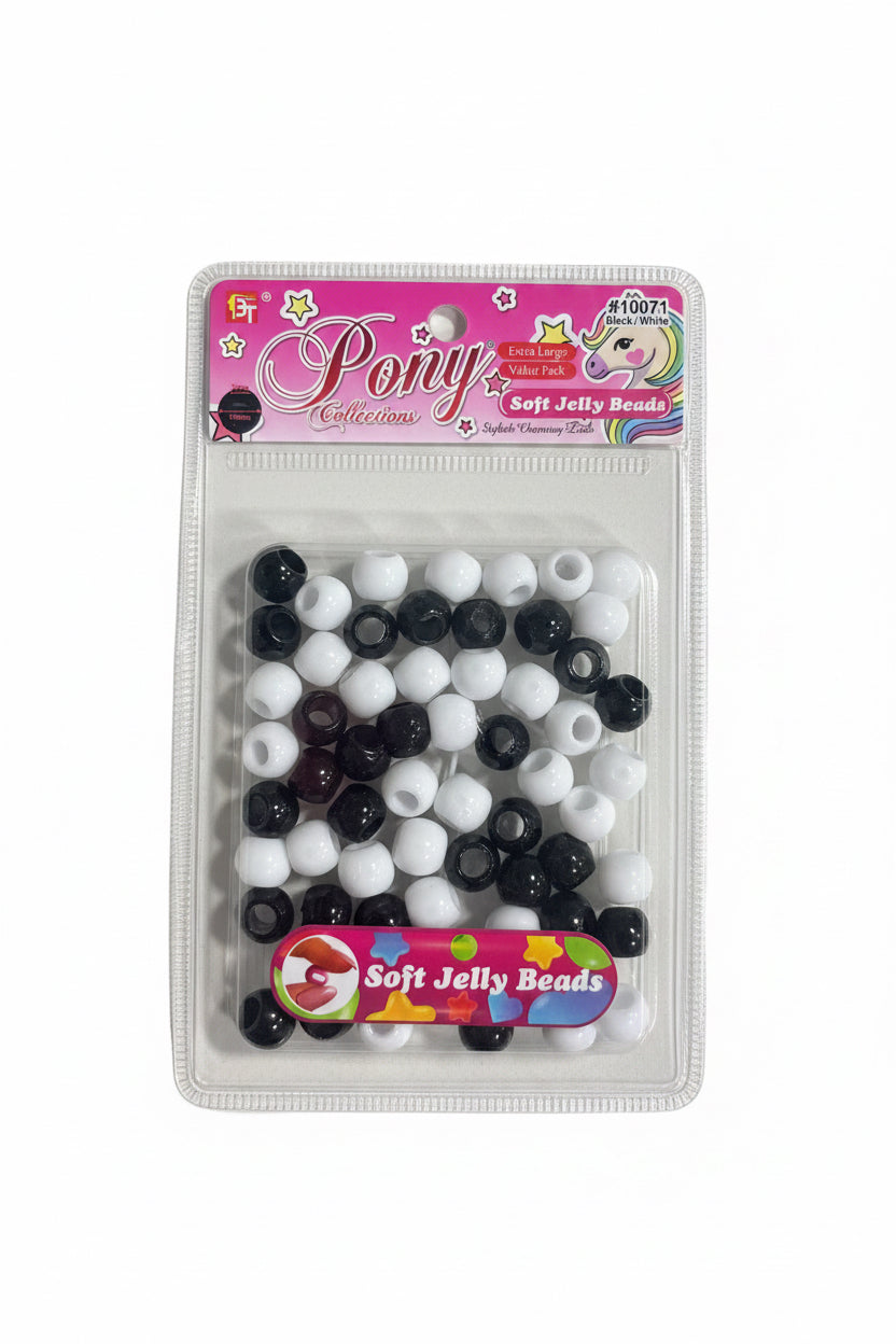 BT Pony soft jelly beads 10071 by Beauty Giant