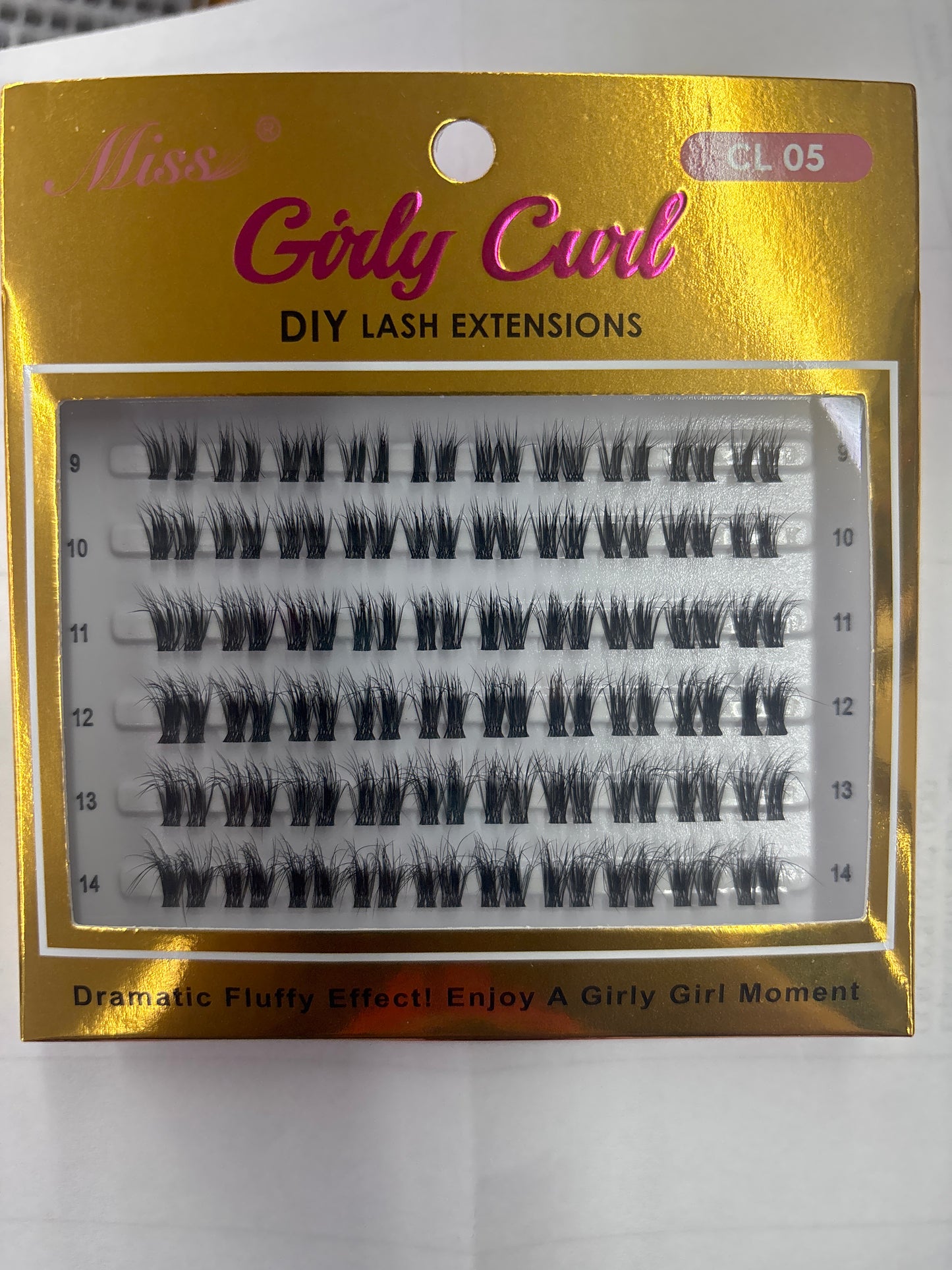 Girly curly diy extensions