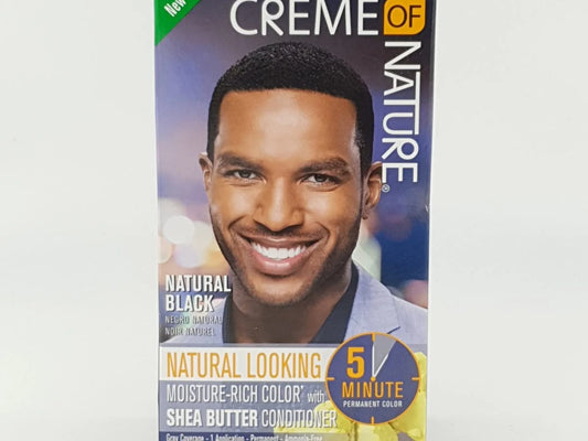 Creme of nature for men N.Black