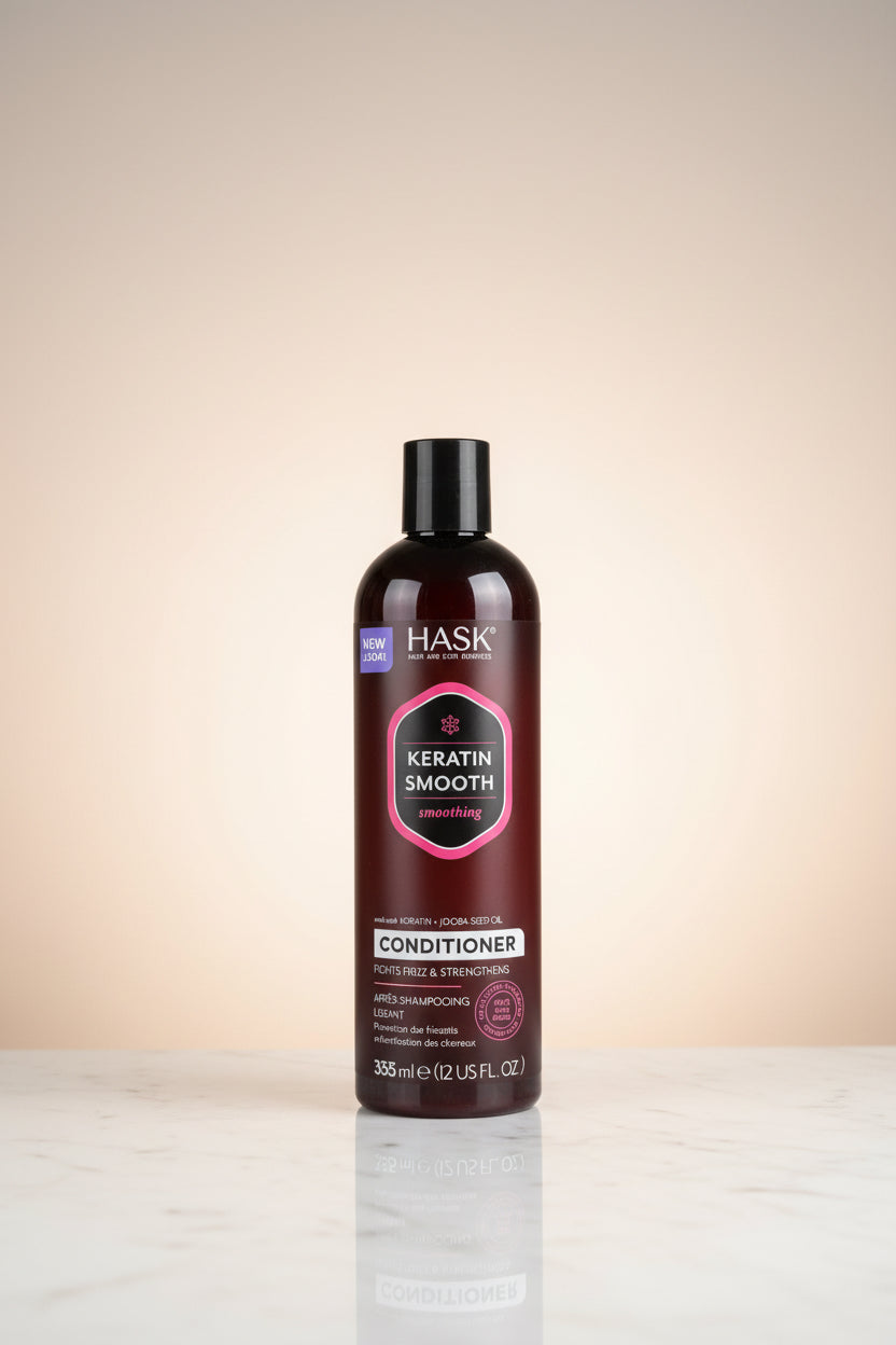 HASK KERATIN SMOOTH COND 12OZ by Beauty Giant