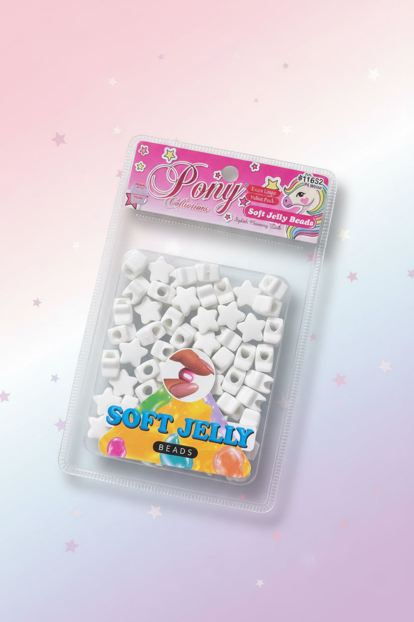 BT Pony soft jelly beads 11632 by Beauty Giant