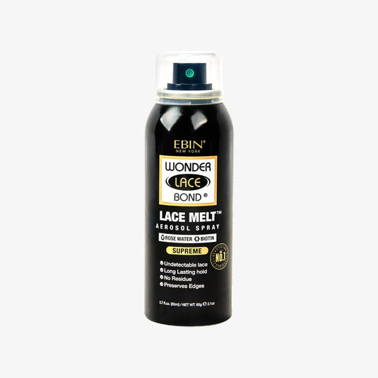 Ebin lace melt aerosol spray rosewater, biotin