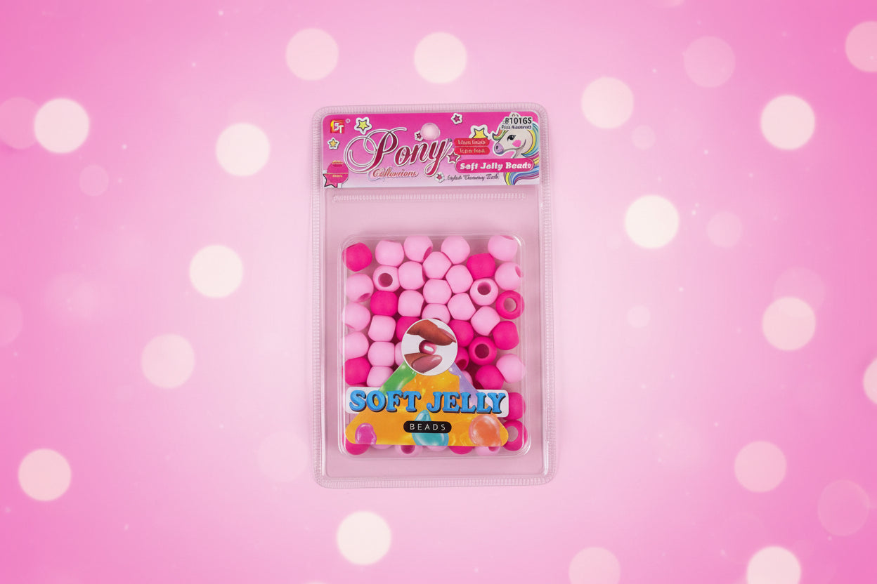 BT Pony soft jelly beads 10165 by Beauty Giant