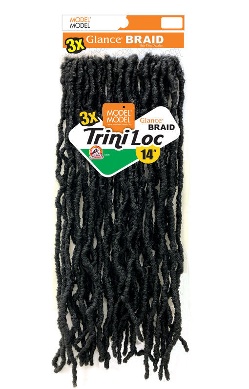 Model Model Glance Braid 3x Trini Loc 14"