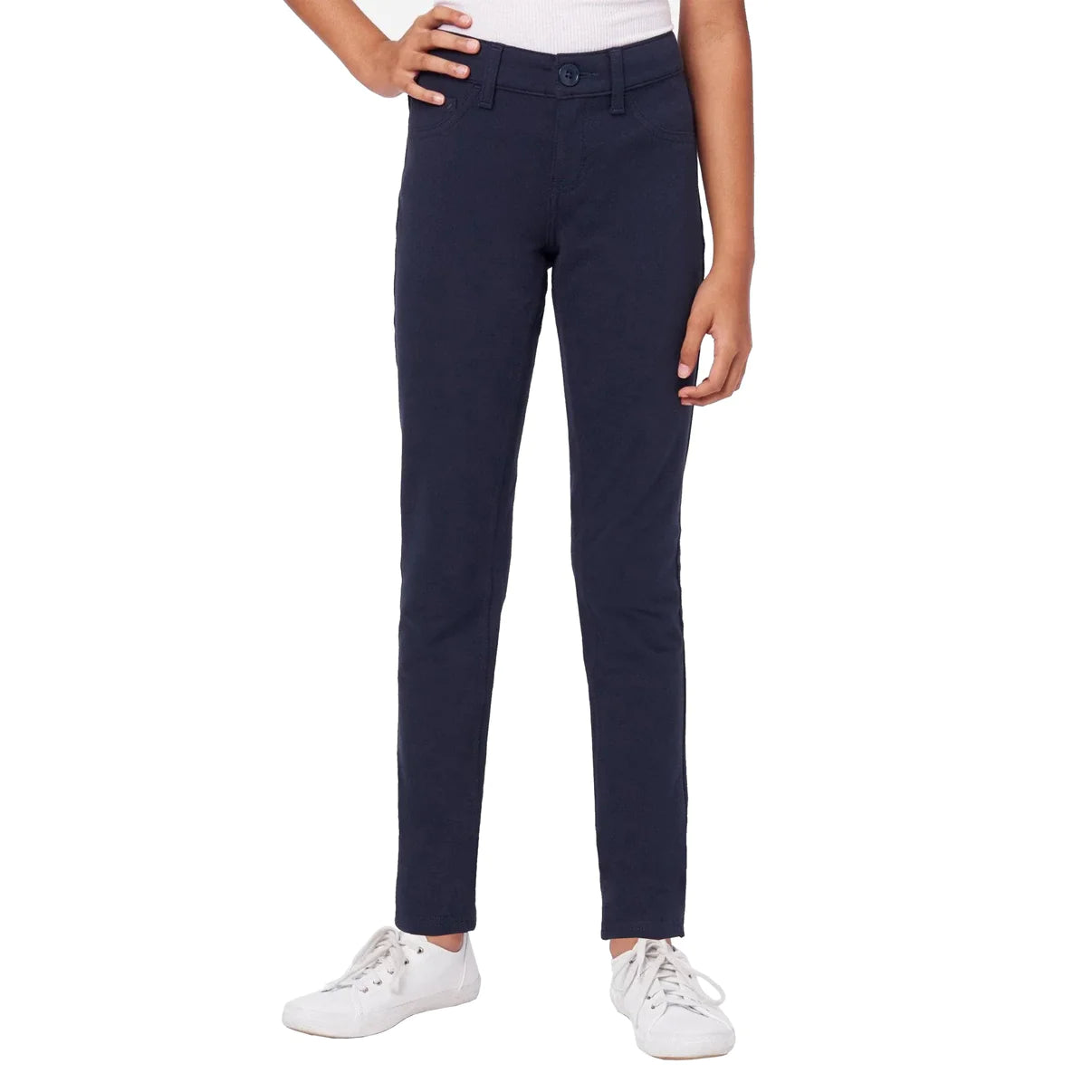 Girls Kids Navy Uniform Pants