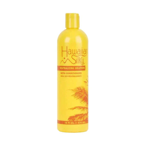 Hawaiian silky neutralizing solution with coditioners 16oz