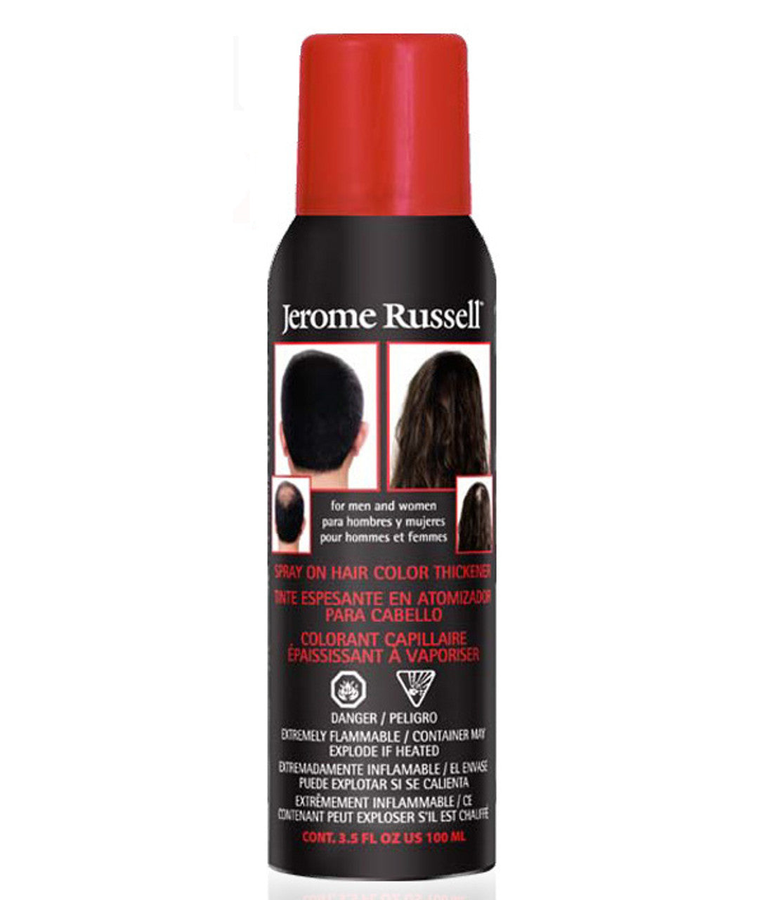 Jerome russel spray on hair brown blonde