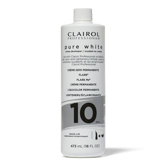 Clairol pure white crème developer 10 volume 16oz