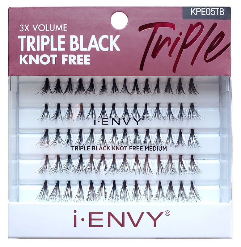 i-Envy 3X Triple Black Knot Free Medium KPE05TB