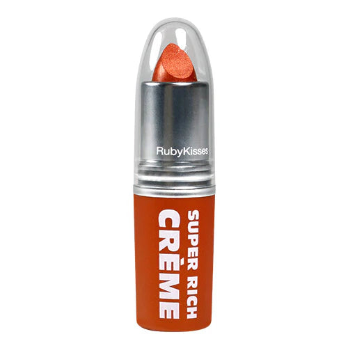 Ruby Kisses Creme Lip Stick Metallic Orange RCLS24