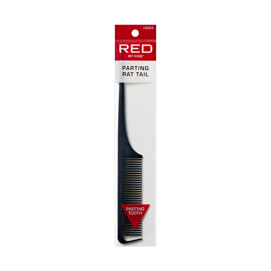 Red by kiss parting rat tail comb