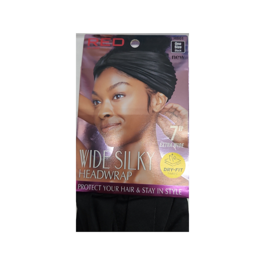 Red wide dry fit headwrap