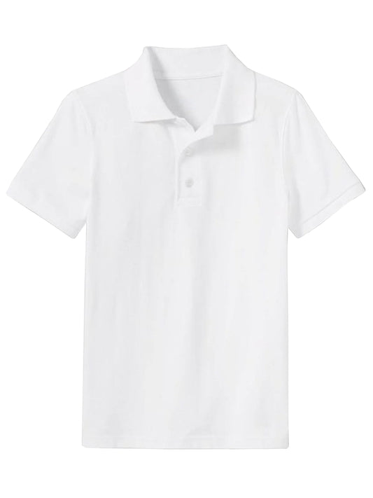 Boys White Uniform Shirts