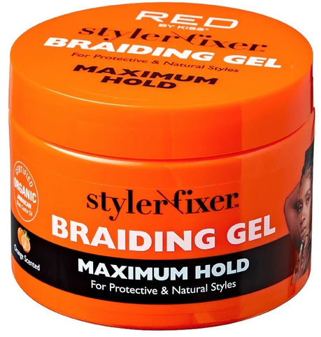 Style fixer braiding gel maximum hold 6oz