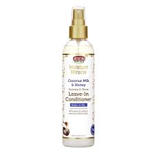 African Pride Moisture Miracle leave in Conditiner spray 8oz