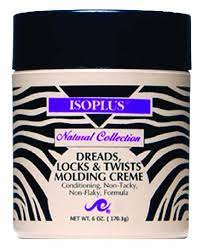 Isoplus natural collection lock & Twist molding Creme 6oz