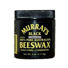 Murrays beeswax black 3.5oz