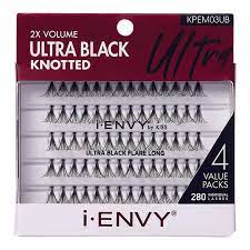 i-Envy 2X Volume Ultra Black Knotted 4 Value Packs Long KPEM03UB