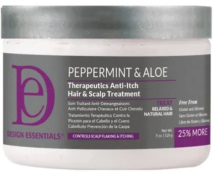 Design Essential Peppermint & Aloe Anti Itch Treatment 5 oz