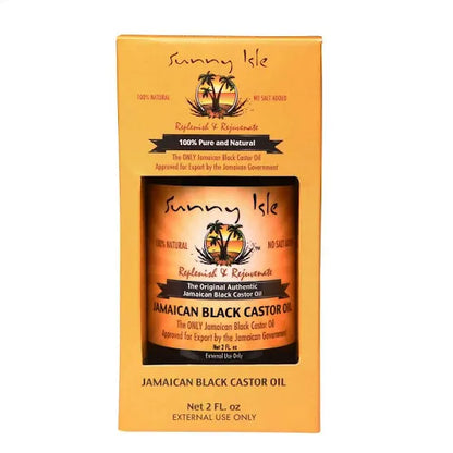 Sunny isle Jamaican black castor Oil 2oz