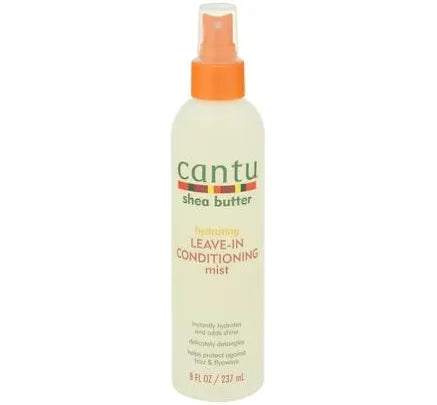 Cantu Shea butter hydrating leave in conditioning mist 8oz