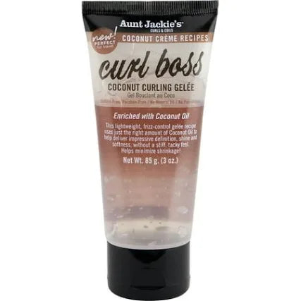 Aunt Jackie’s curls & curls Curl Boss coconut curling gelée 3oz