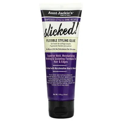 Aunt Jackie’s curls & curls slicked! Flexible styling glue 4oz