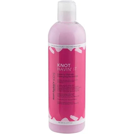 Aunt Jackie’s curls & coils kids Knot Havin' It! Leave-in ultimate detangling moisturizer 12oz