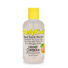 Curlykids Mixed Texture HairCare honey combcut detangler 6oz