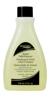 Supernail acetone polish remover