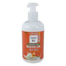 Creme Of Nature Coconut Milk For Natural Hair Moisture Curl Hair Milk 8.3 Oz
