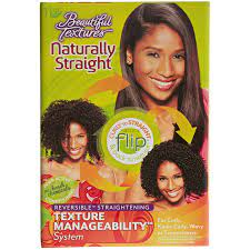 Beautiful textures Naturally straight Texturizer kit