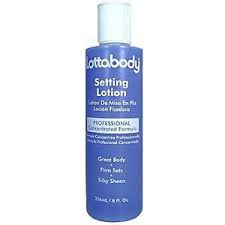 Lotta body setting lotion professional concentrated formula 8oz