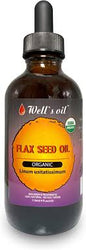 Wells oil flax seed oil organic 4oz