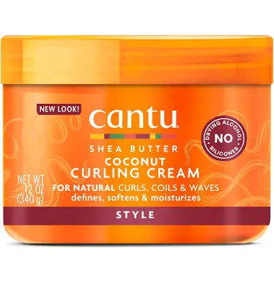 Cantu Shea Butter Coconut Curling Cream style 12oz