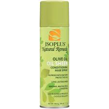 Isoplus Natural Remedy Olive Oil Oil Sheen Conditioning Spray 7oz