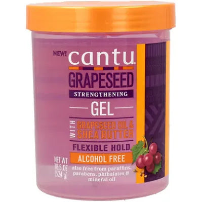 Cantu Grapeseed strengthening Gel. 18.5oz